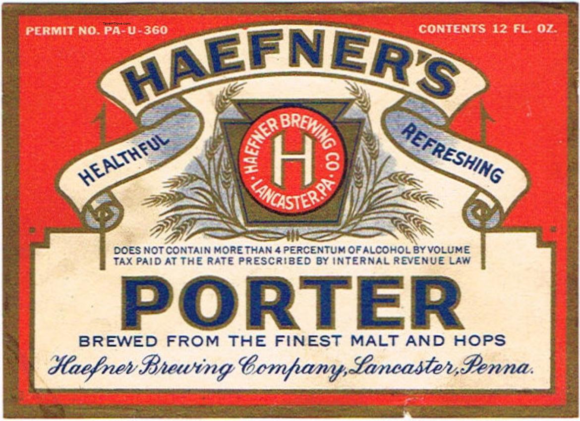 Haefner's Porter