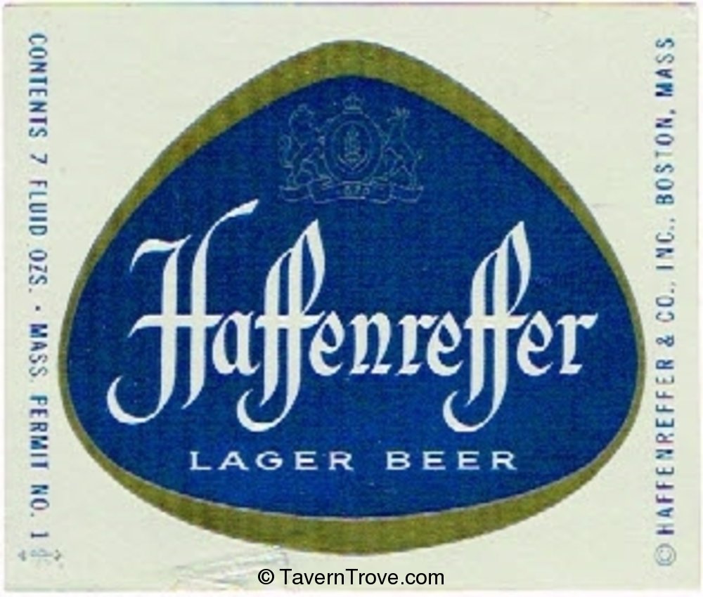 Haffenreffer Lager Beer