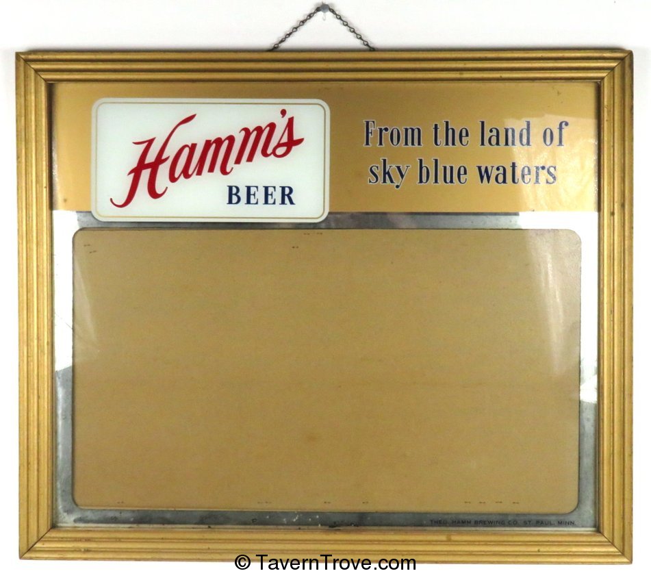 Hamm's Beer License Holder