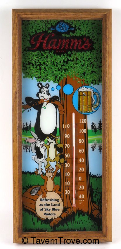 Hamm's Beer Thermometer