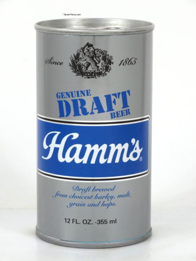 Hamm's Genuine Draft Beer Blue/Blue (test)