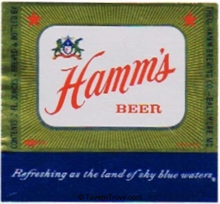 Hamm's Beer 