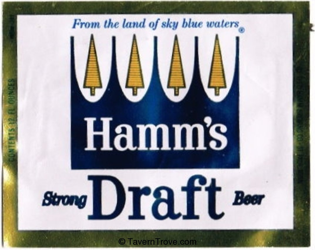 Hamm's Draft Beer