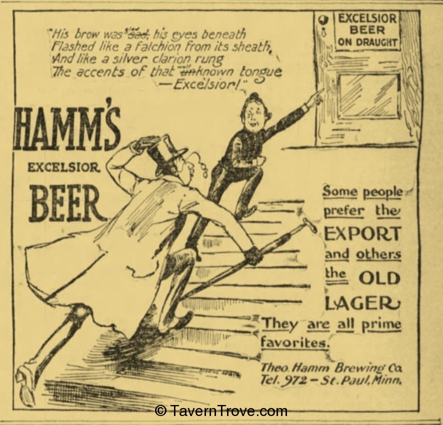 Hamm's Excelsior Beer