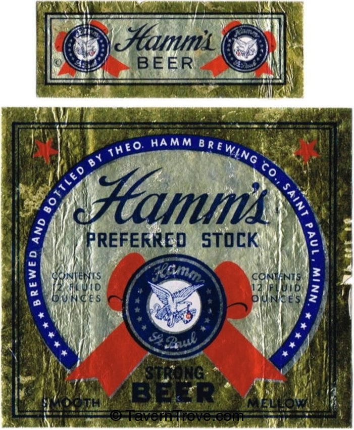 Hamm's Preferred Stock Beer