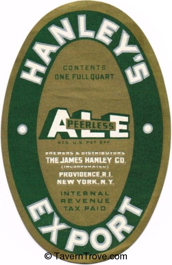 Hanley's Export Ale