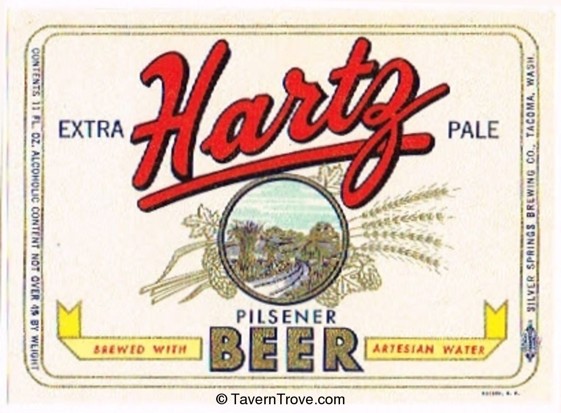 Hartz Pilsener Beer