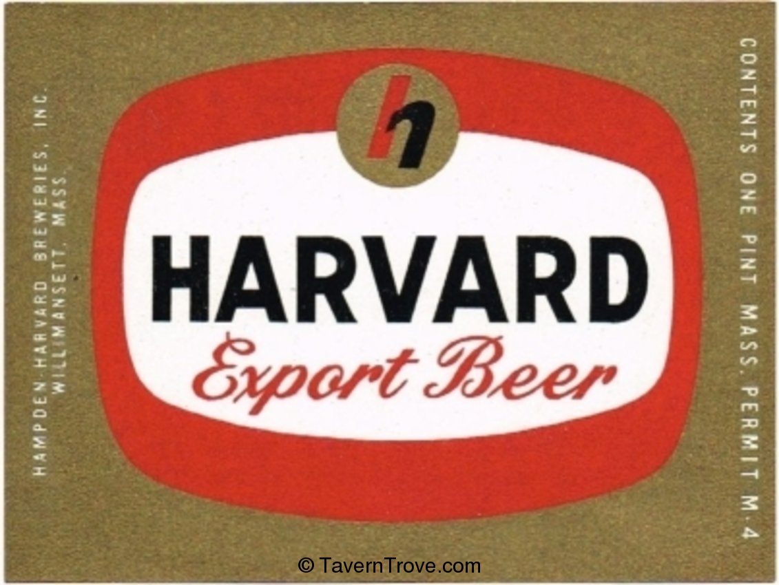 Harvard Export Beer