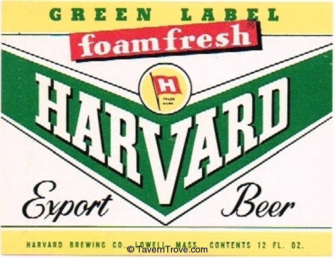 Harvard Export Beer