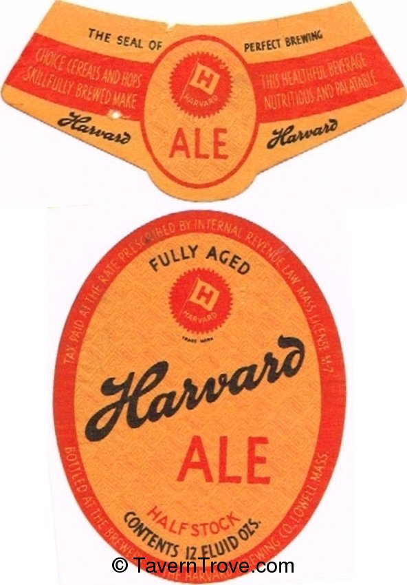 Harvard Half Stock Ale