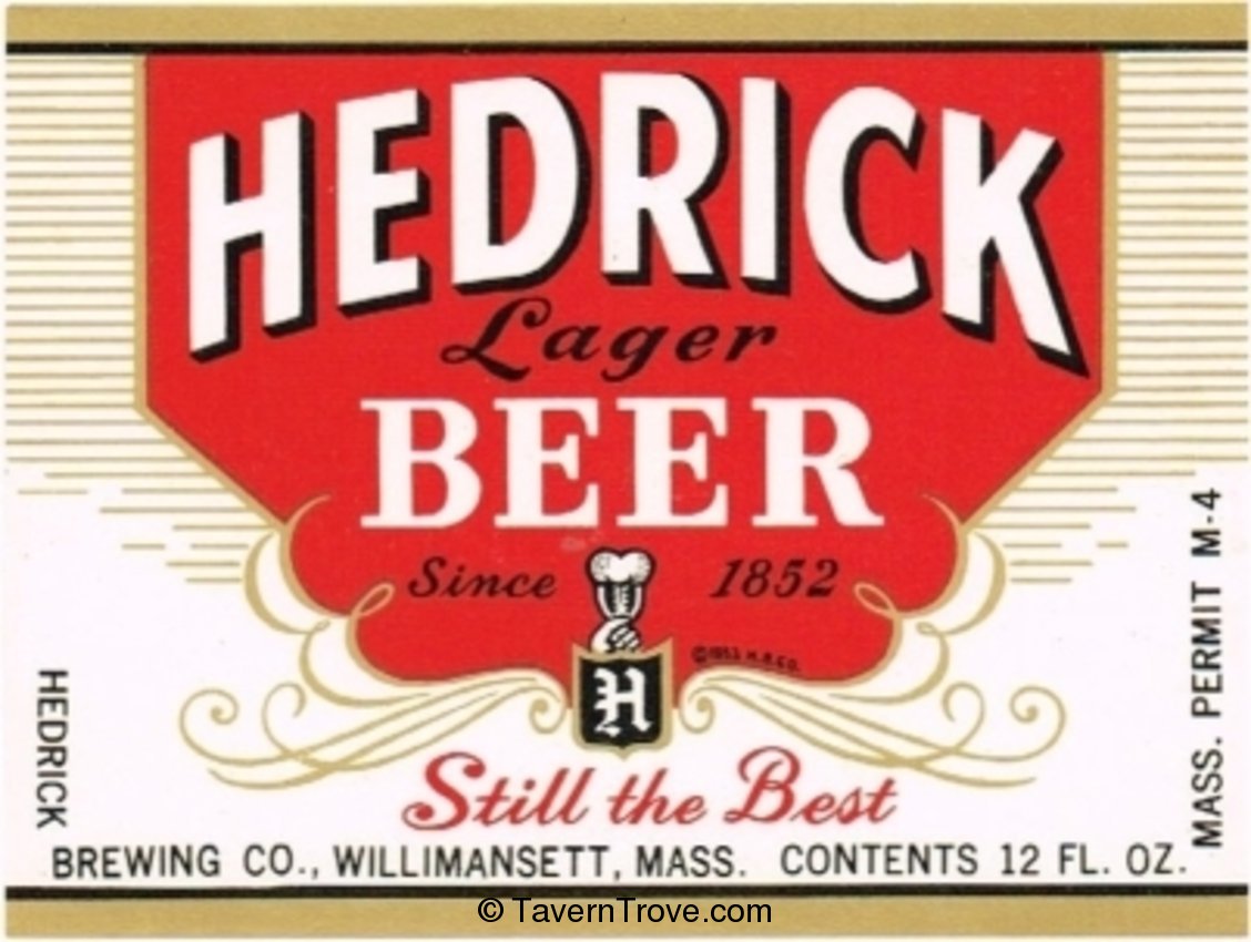 Hedrick Lager Beer