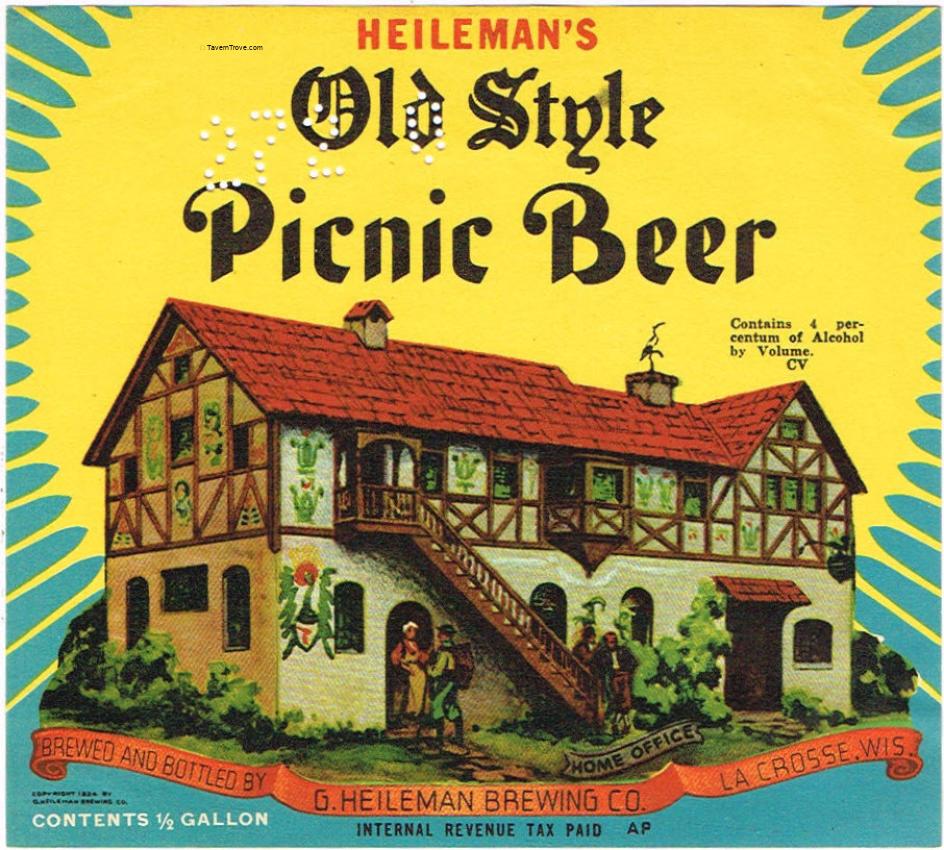 Heileman's Old Style Picnic Beer