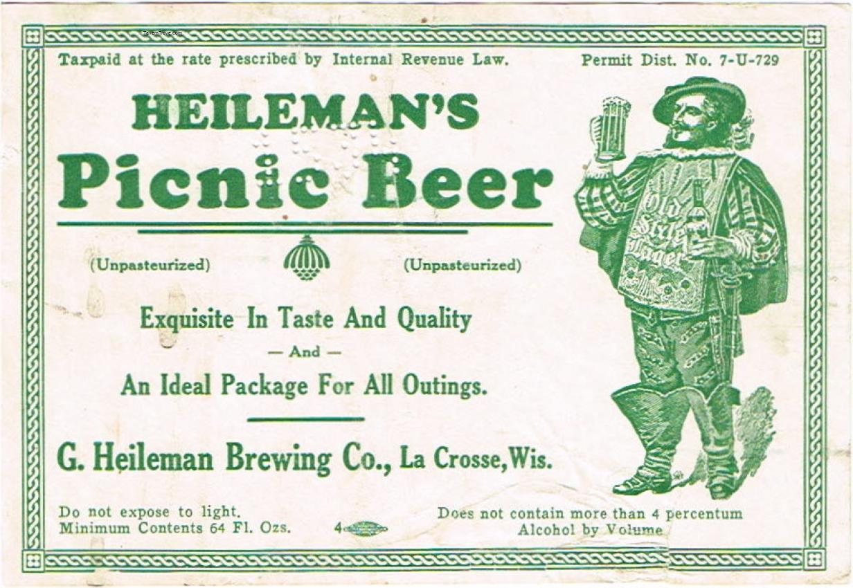 Heileman's Picnic Beer