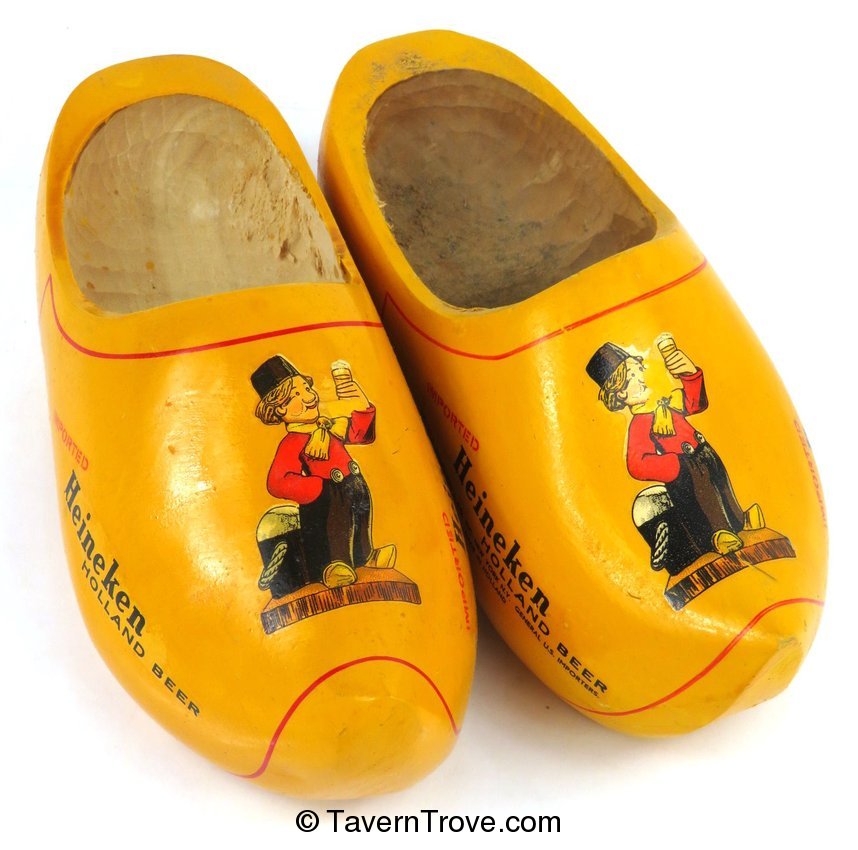 Heineken's Beer Wooden Shoes