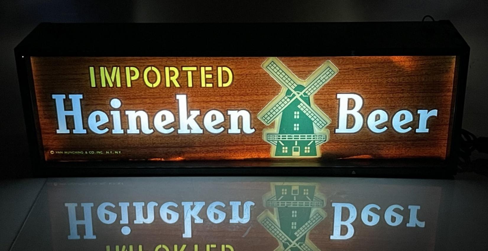 Heineken Beer Windmill Box