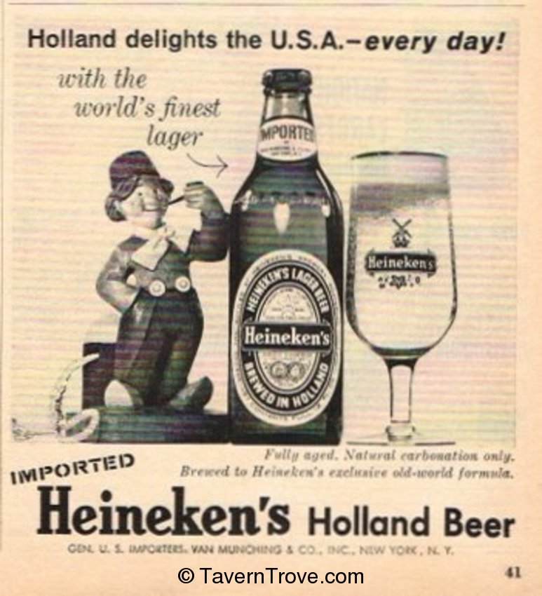 Heineken's Holland Beer