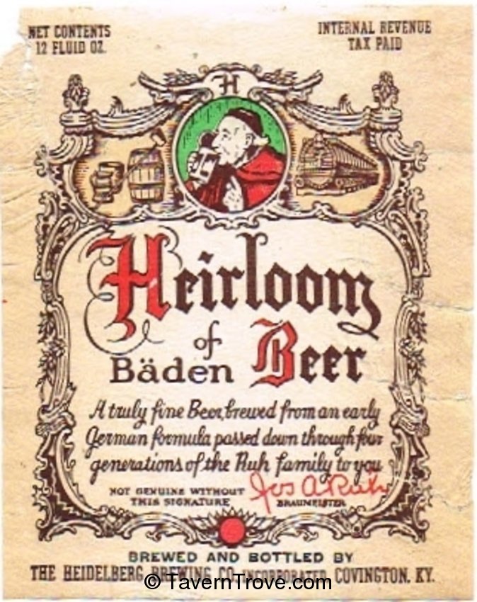 Heirloom Of Baden Beer