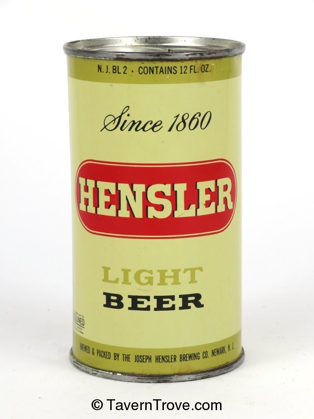 Hensler Light Beer