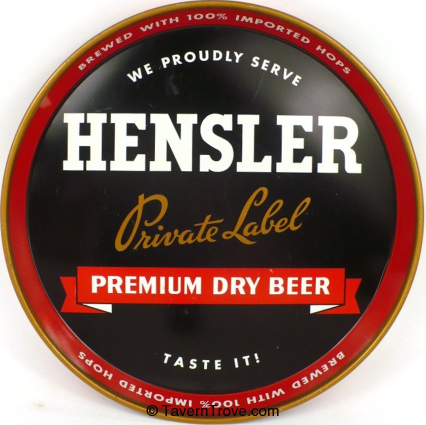 Hensler Private Label Beer