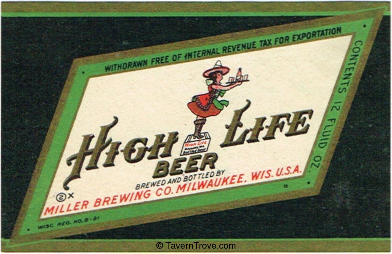 High Life Beer