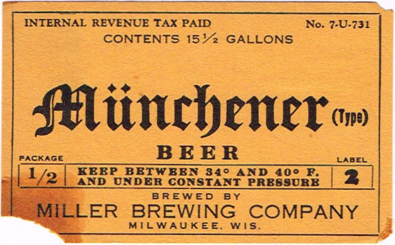 Munchener Type Beer