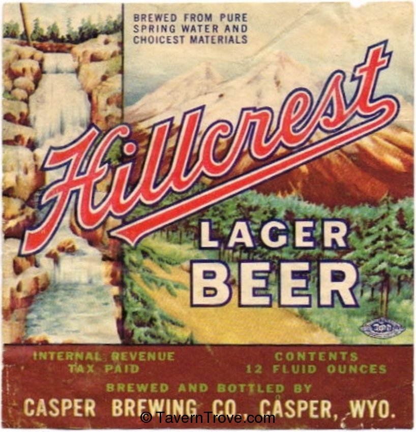 Hillcrest Lager Beer