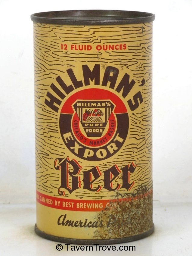 Hillman's Export Beer