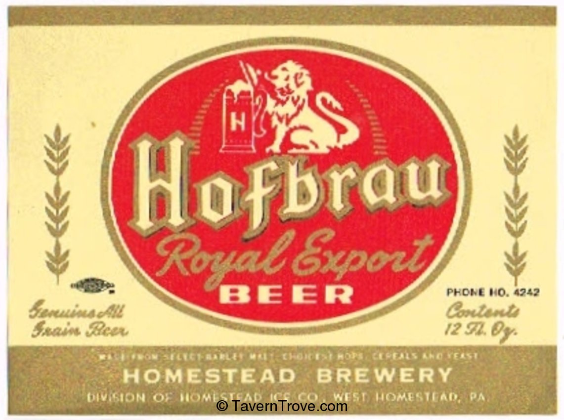 Hofbrau Royal Export Beer