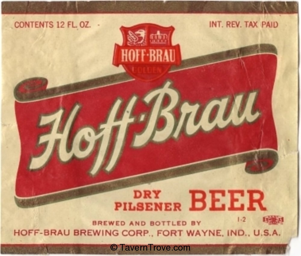 Hoff-Brau Dry Pilsener Beer