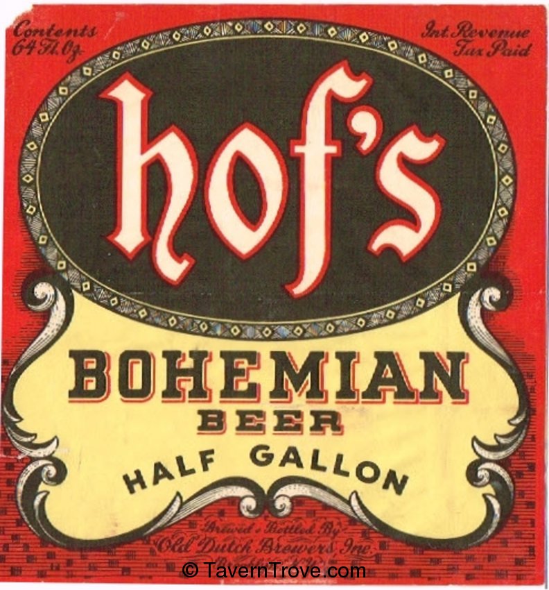 Hof's Bohemian Beer