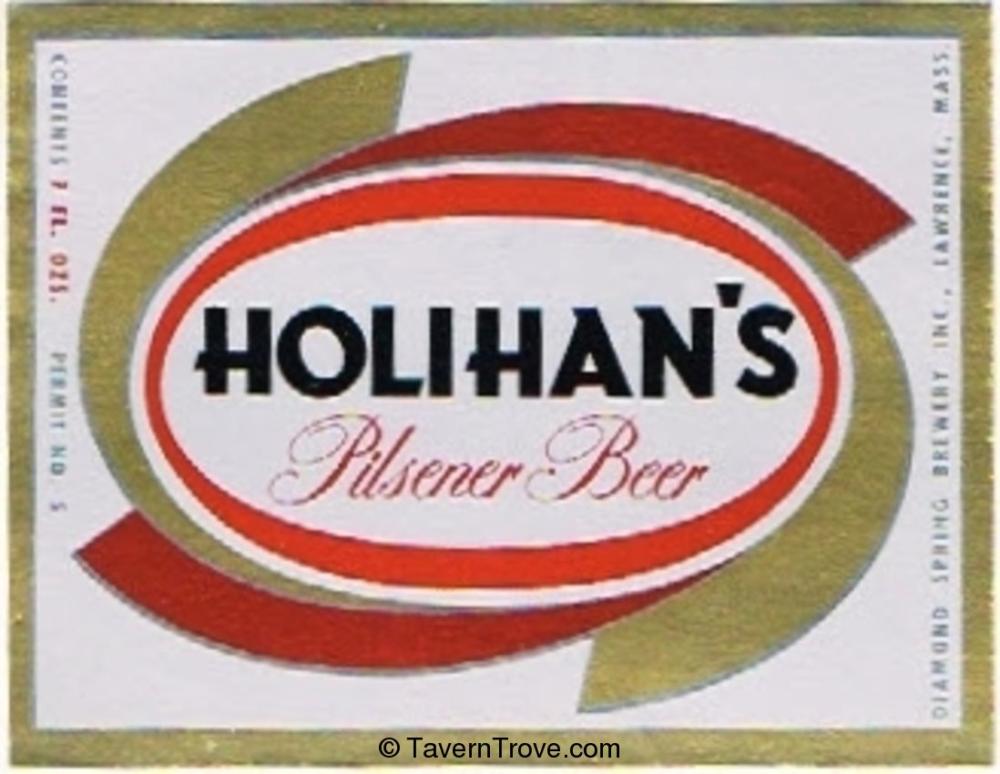 Holihan's Pilsener Beer 