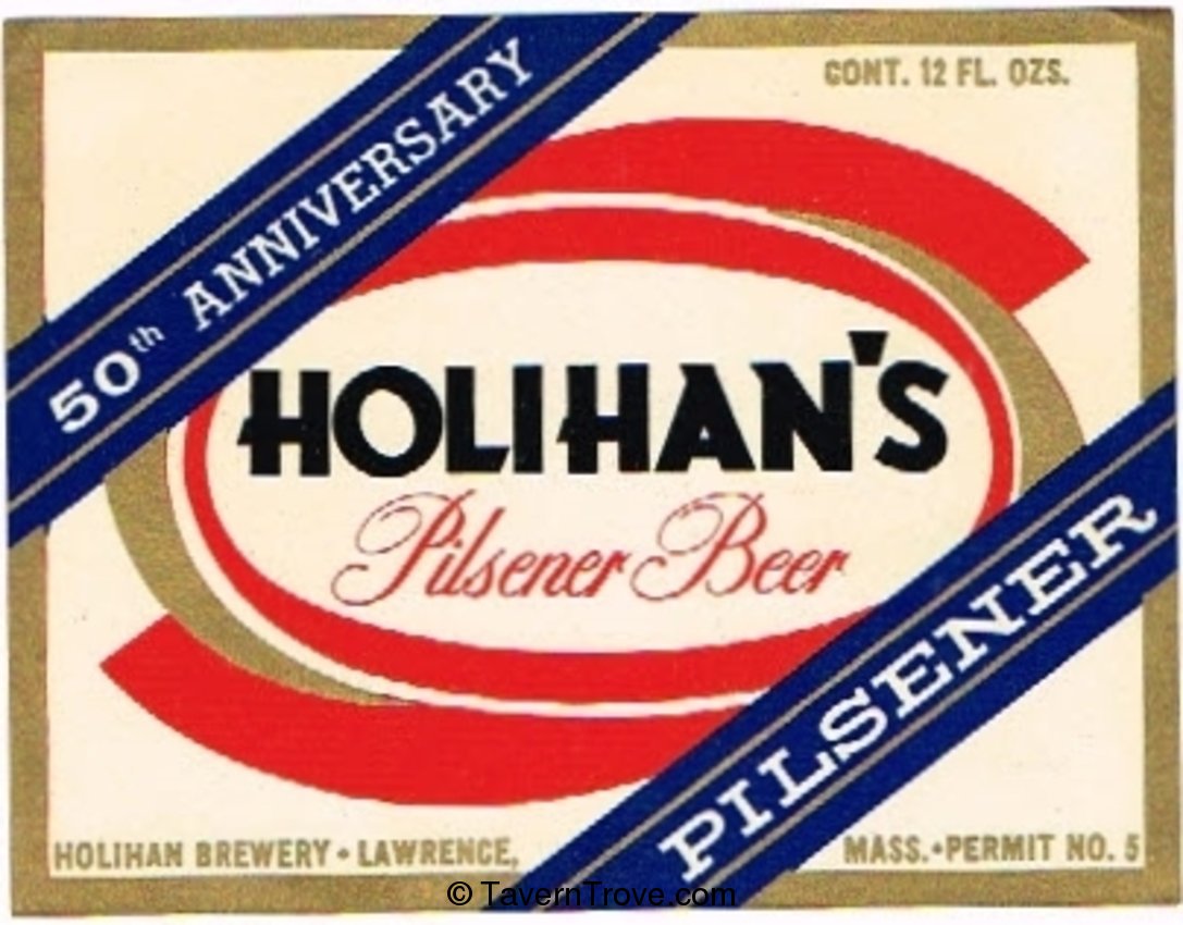 Holihan's Pilsener Beer 