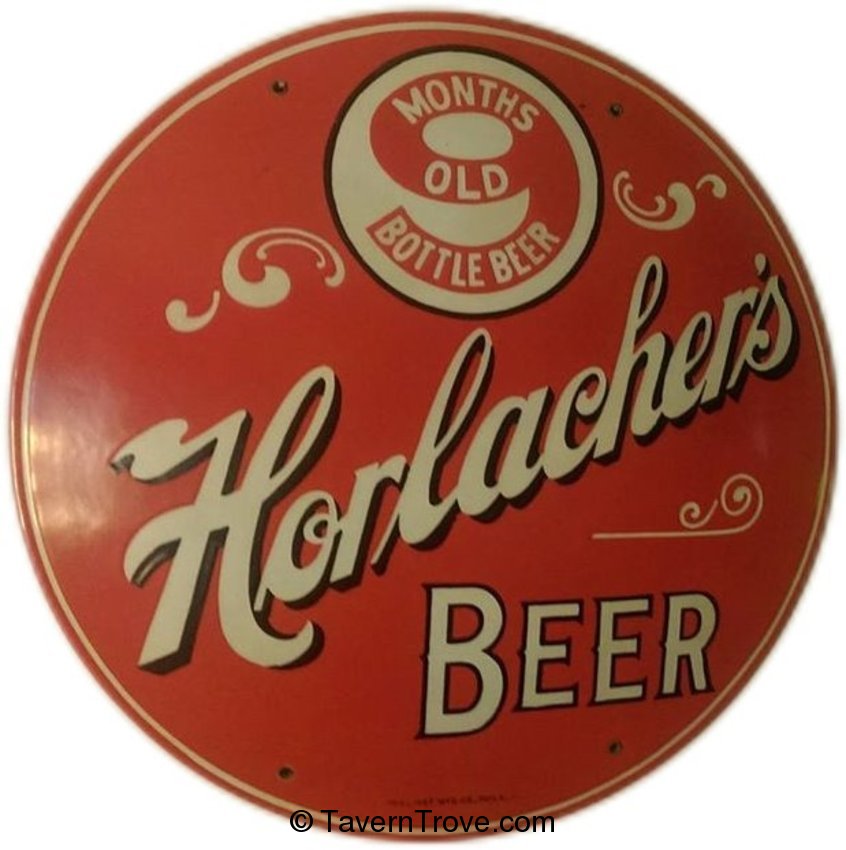 Horlacher Beer porcelain button