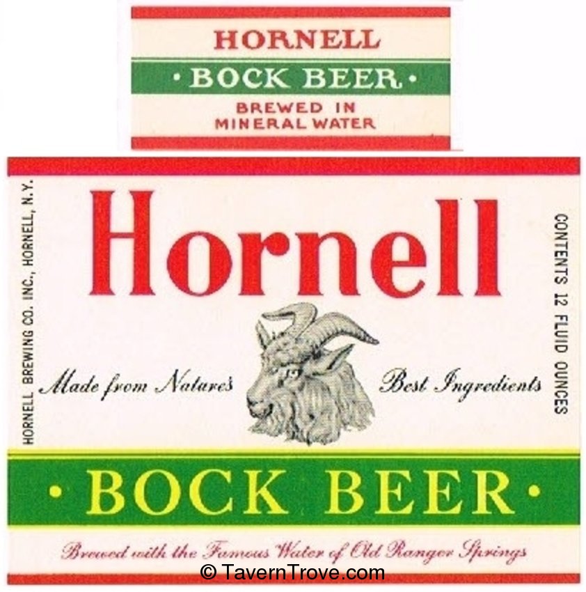 Hornell Bock Beer