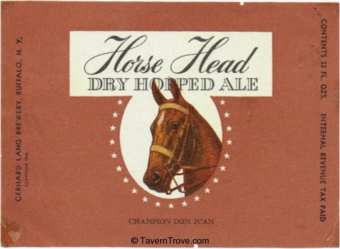 Horse Head Dry Hopped Ale 