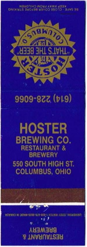 Hoster Brewing Co. Dupe