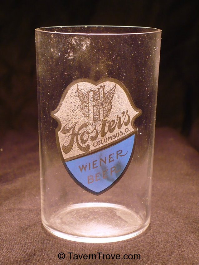 Hoster's Weiner Beer (blue)