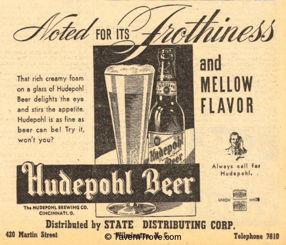 Hudepohl Beer