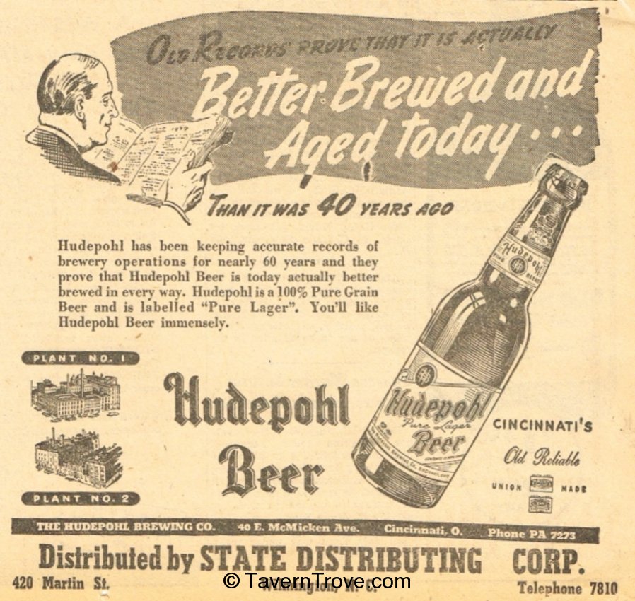 Hudepohl Beer