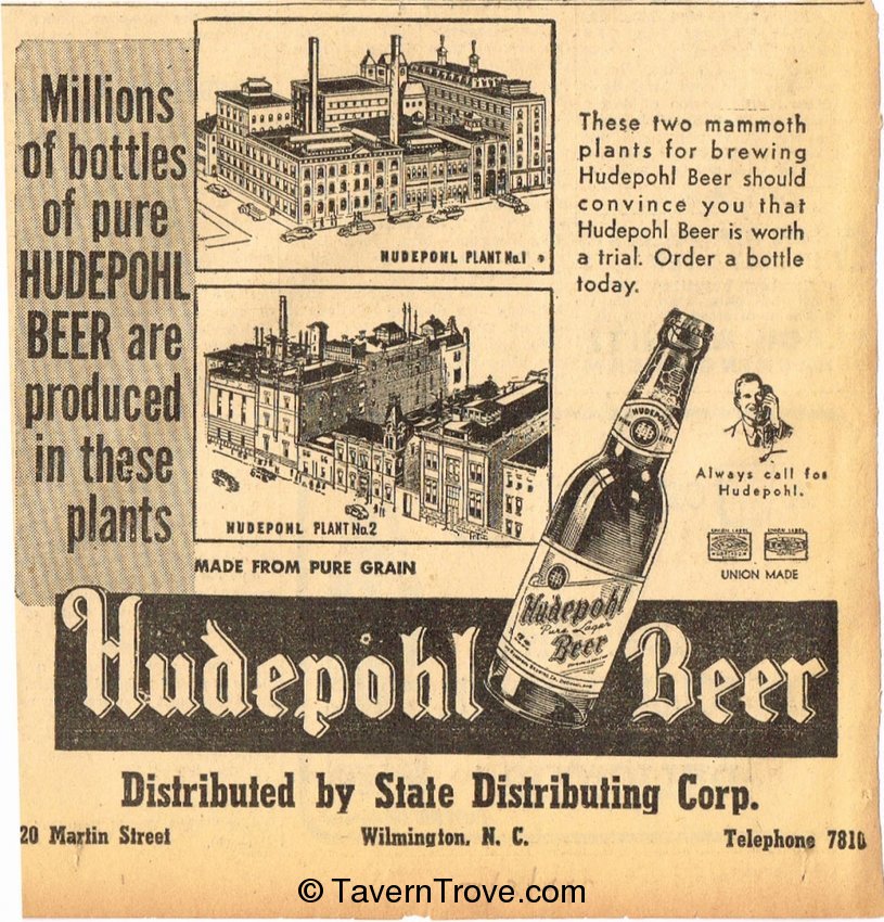 Hudepohl Beer