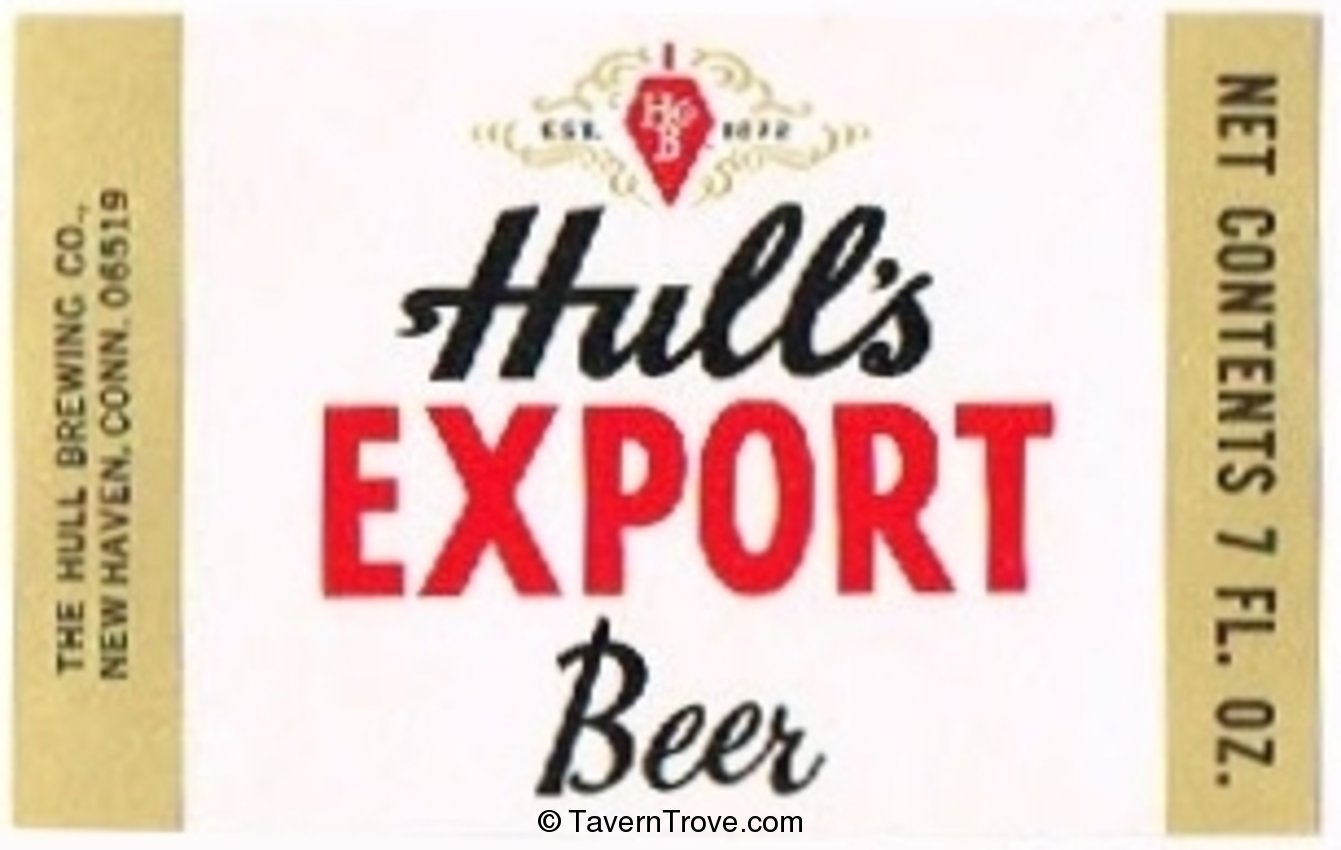 Hull's Export Beer