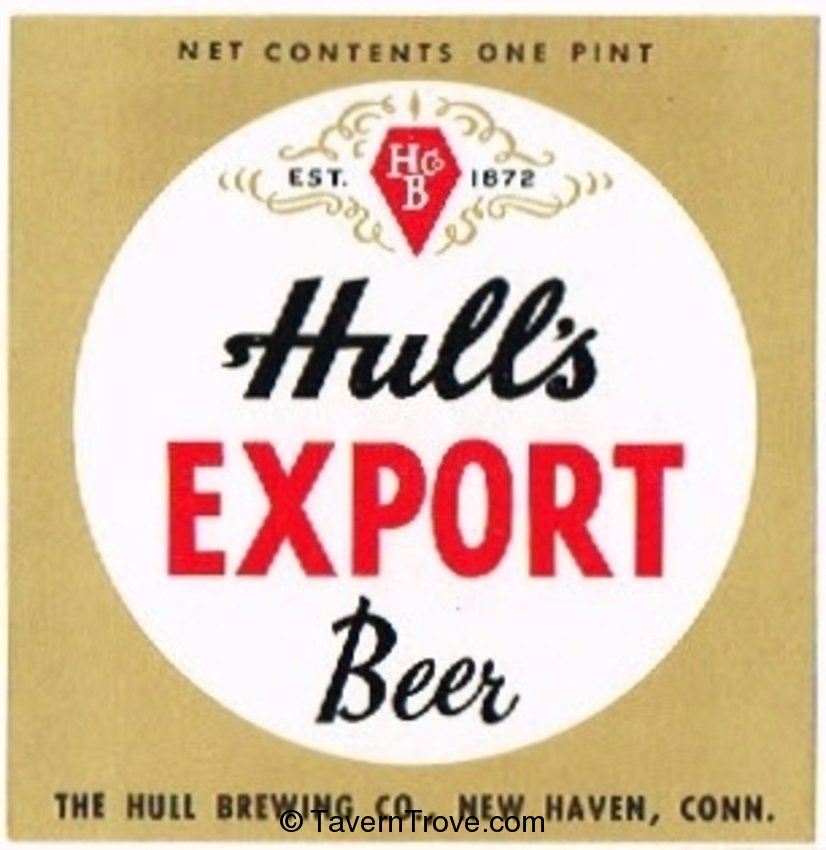 Hull's Export Beer