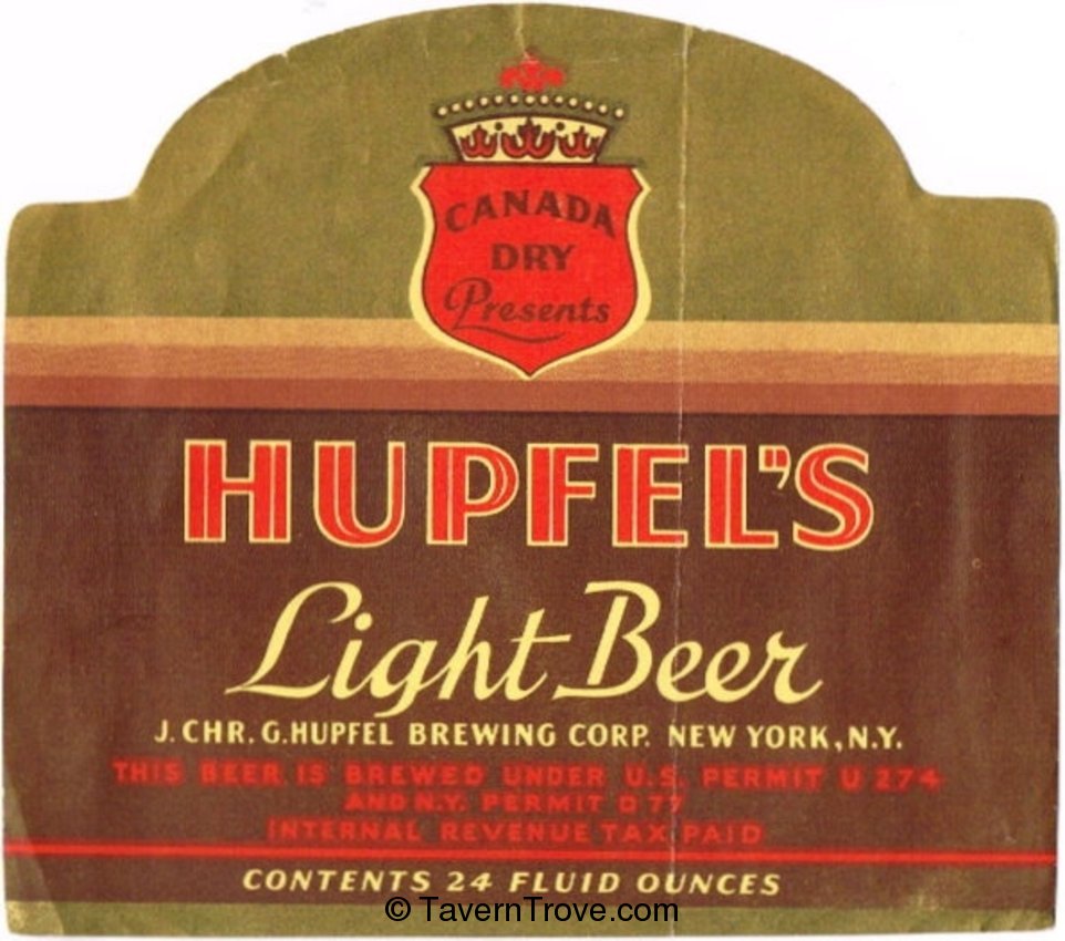 Hupfel's Light Beer