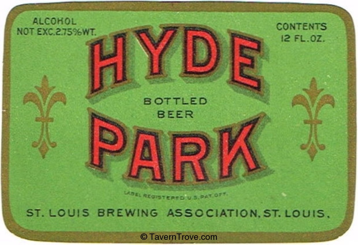 Hyde Park Bottled Beer