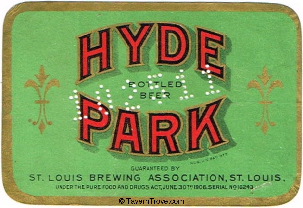 Hyde Park Bottled Beer