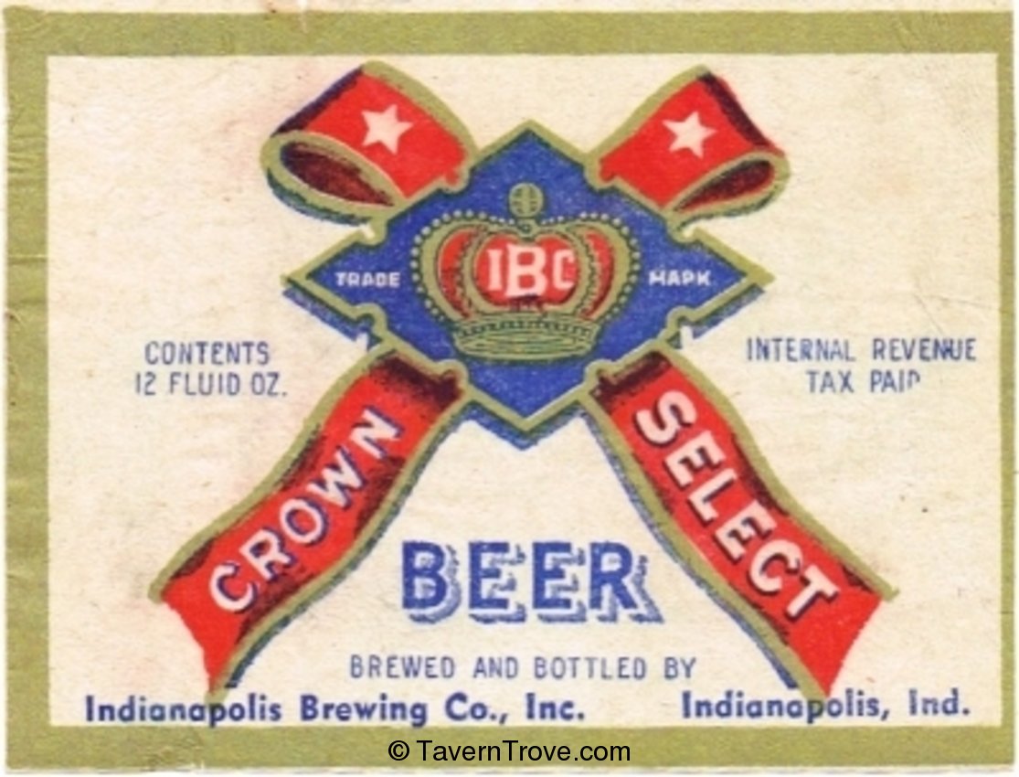 IBC Crown Select Beer