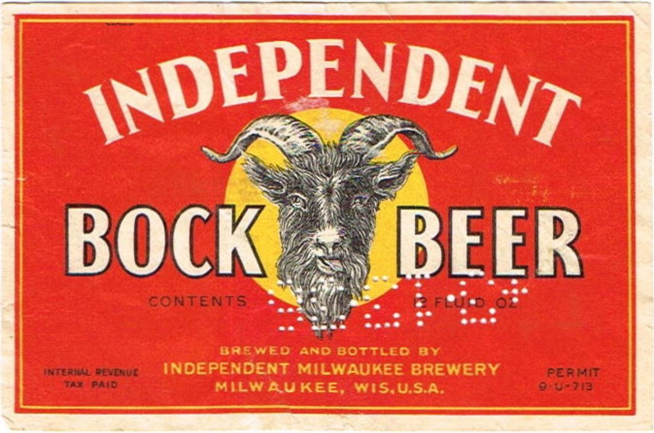 Independent Bock Beer Dupe