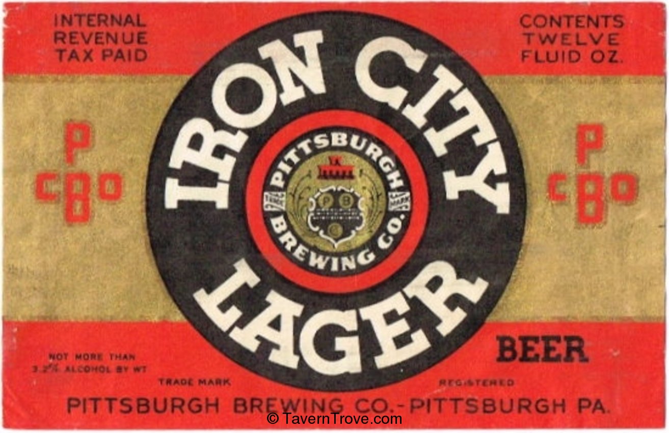 Iron City Lager Beer