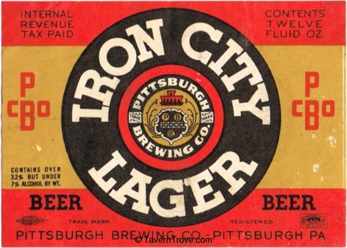 Iron City Lager Beer