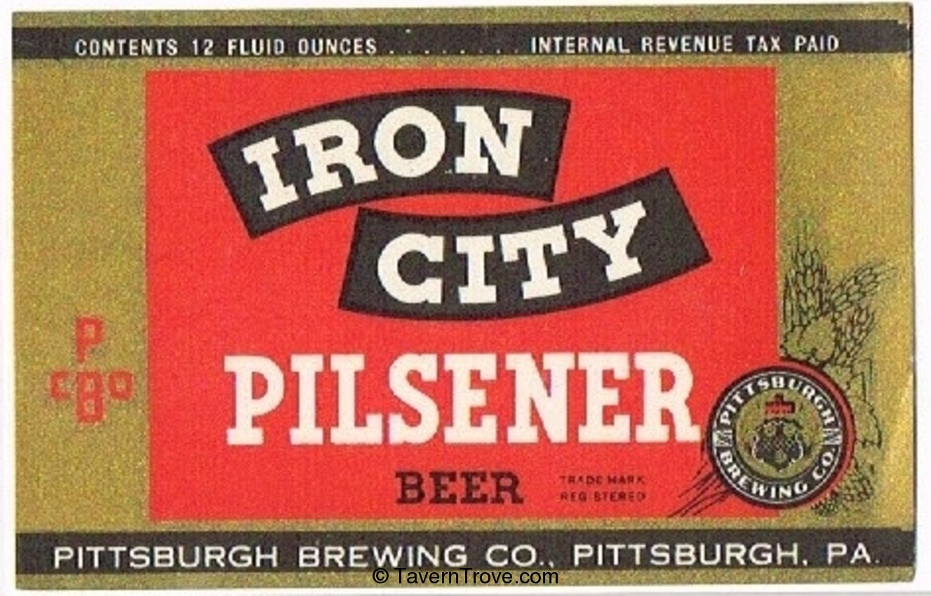 Iron City Pilsener Beer